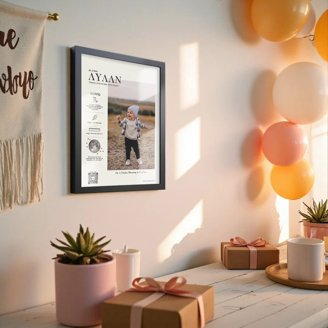 Baby’s First Moments AR Frame