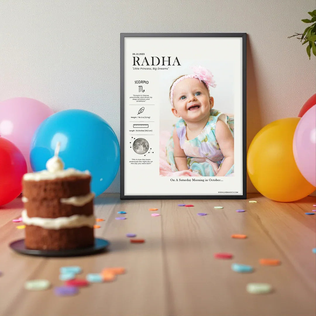Baby’s First Moments AR Frame