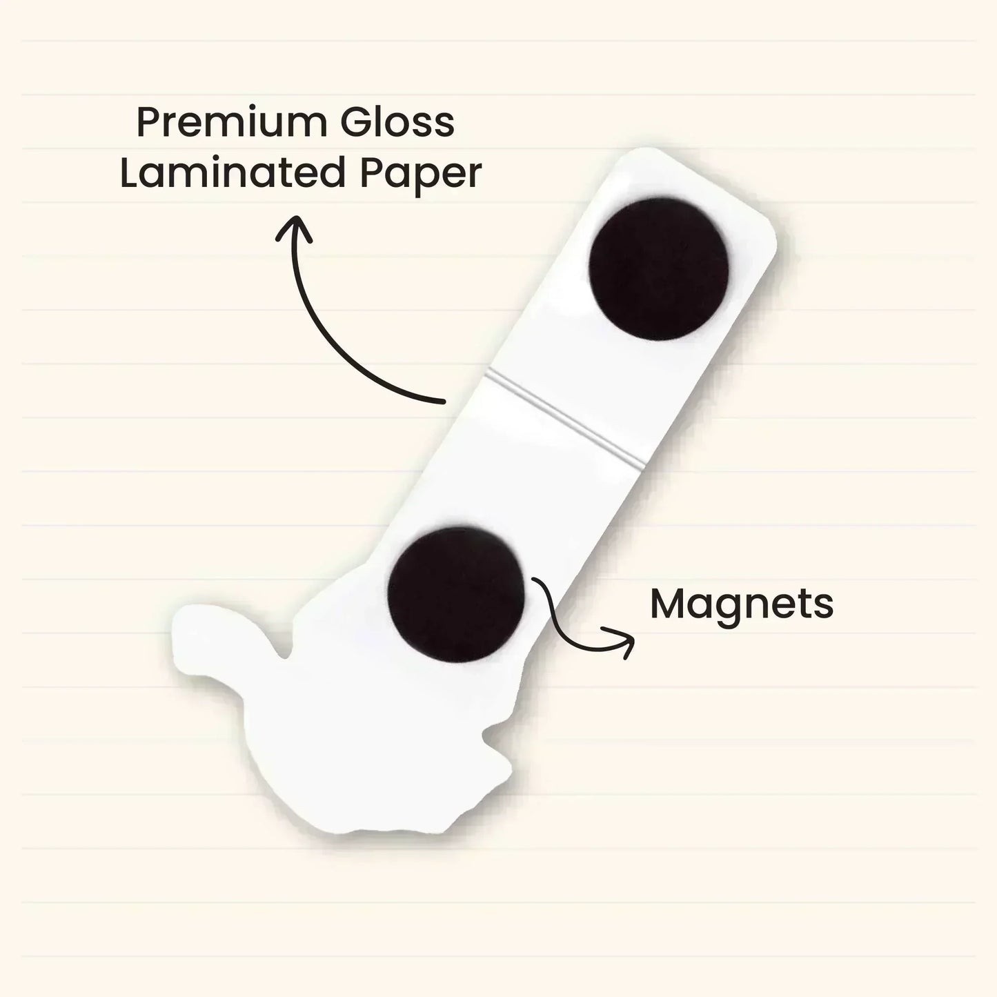 To Bee Continued Magnetic Bookmark