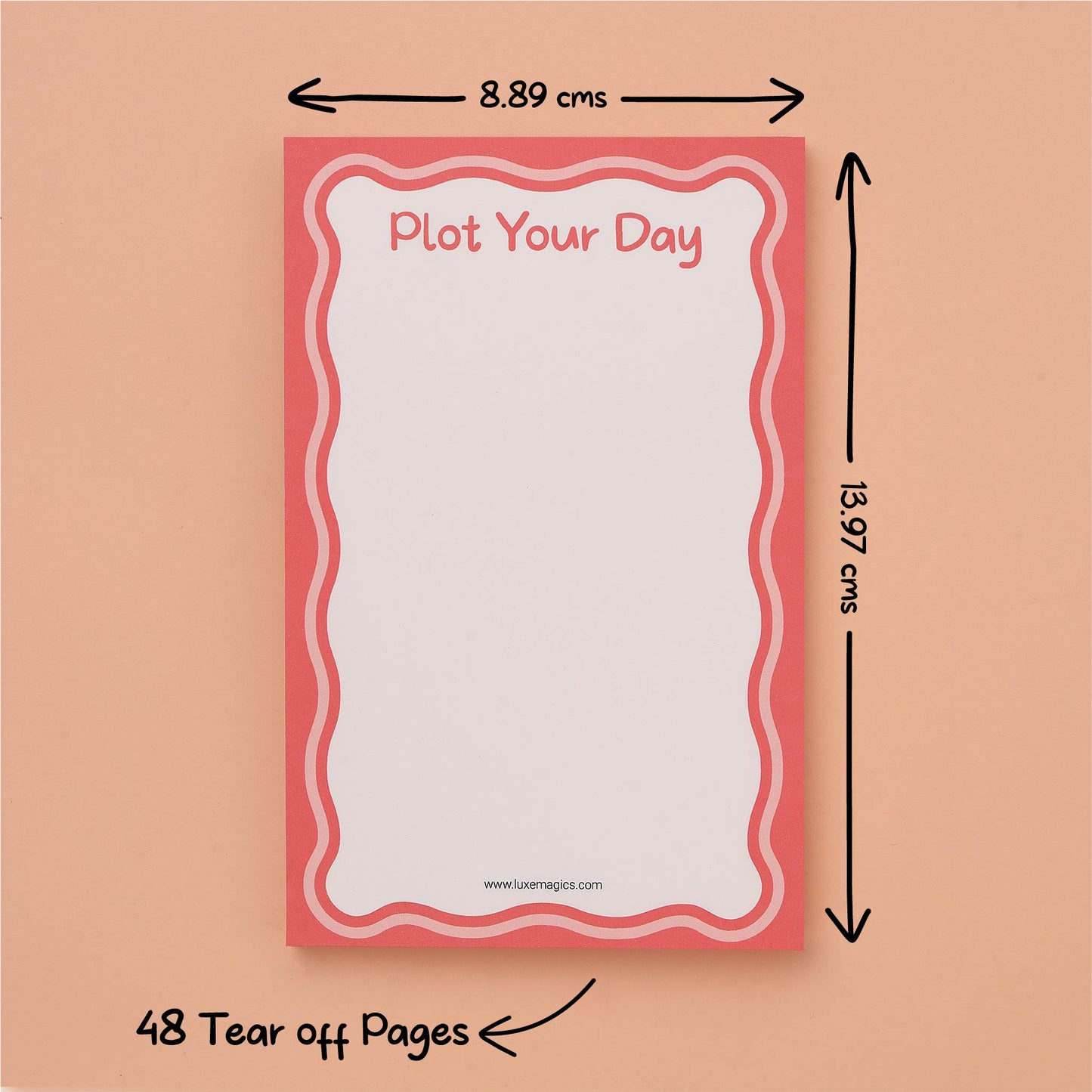 Plot Your Day Notepad