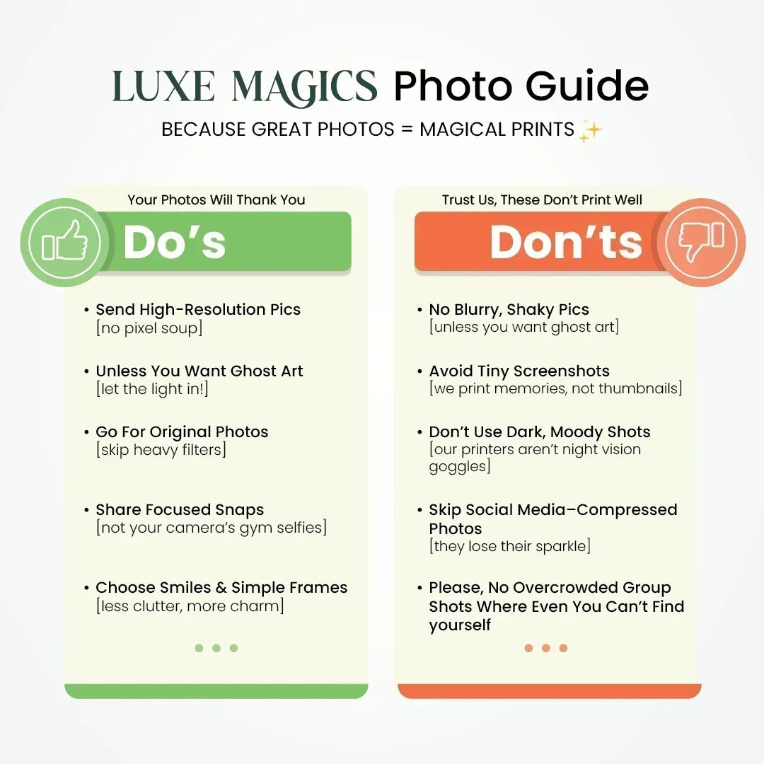 Personalized Date Frame - Luxe Magics