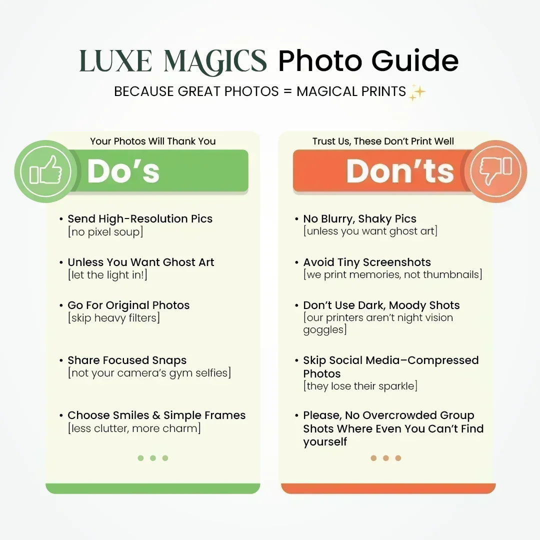 Personalized Date Frame - Luxe Magics