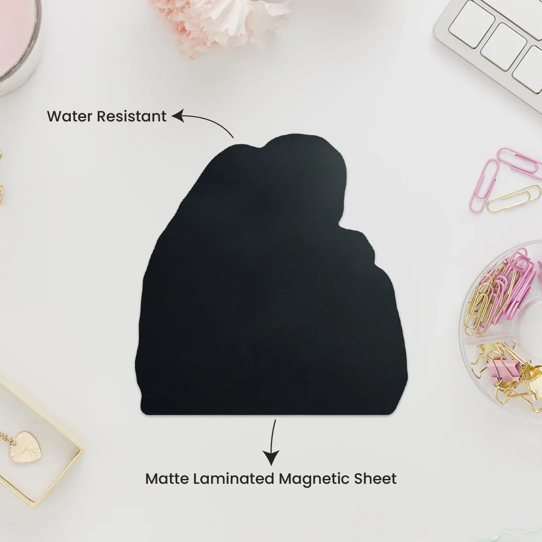 Custom Shape Photo Fridge Magnet - Luxe Magics