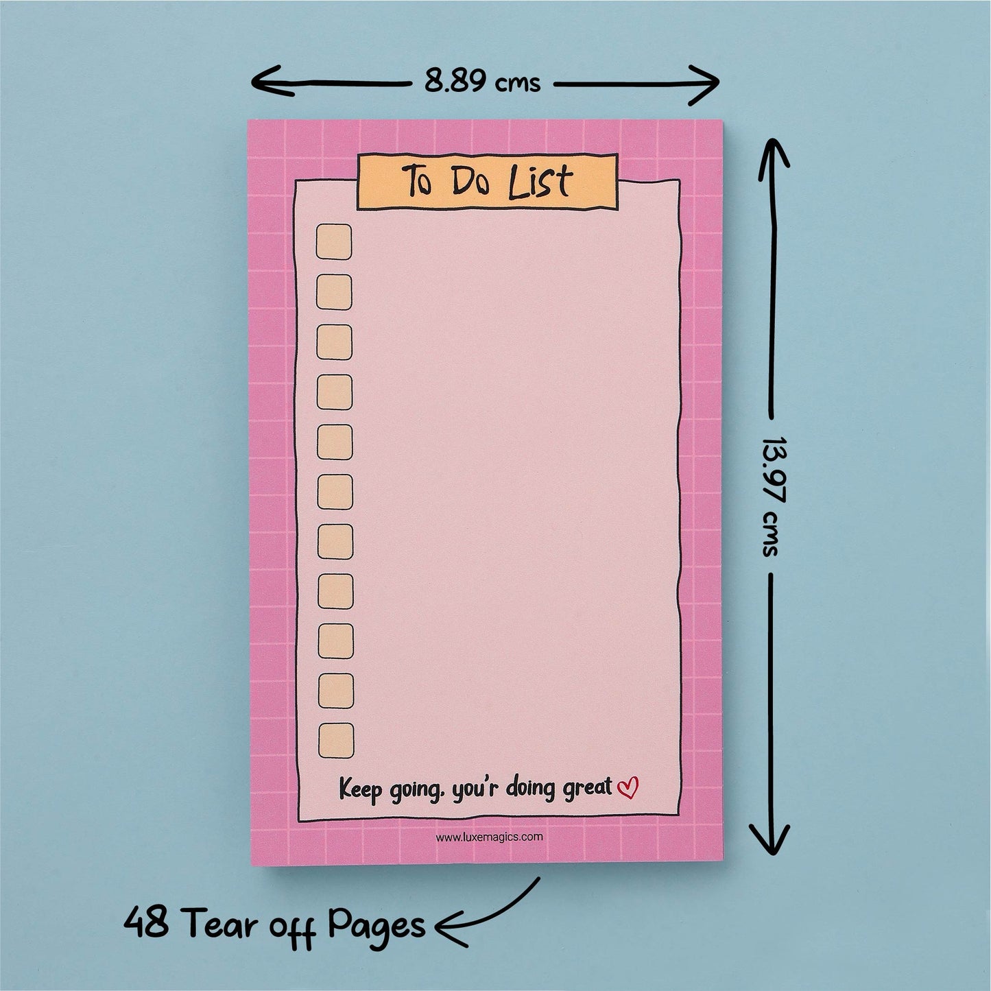 To Do List Notepad