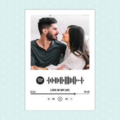 Personalised Spotify Fridge Magnet - Luxe Magics