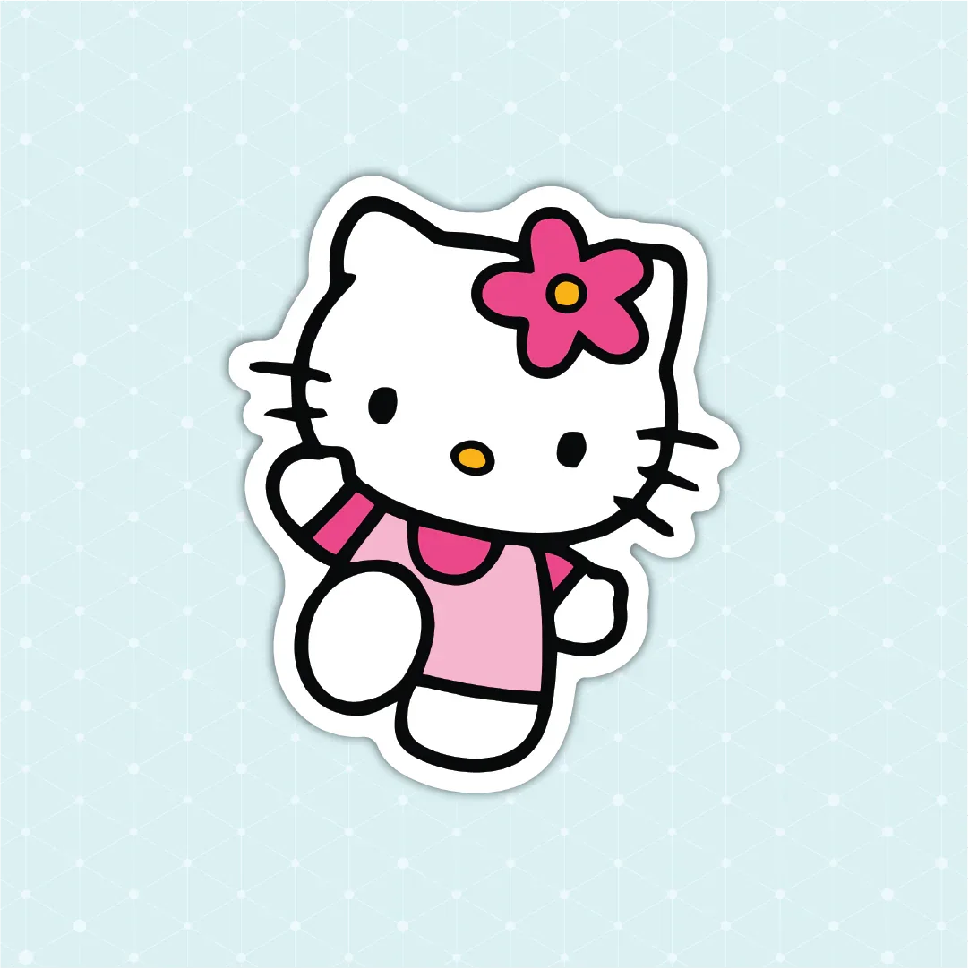 Hello kItty Sticker - Luxe Magics