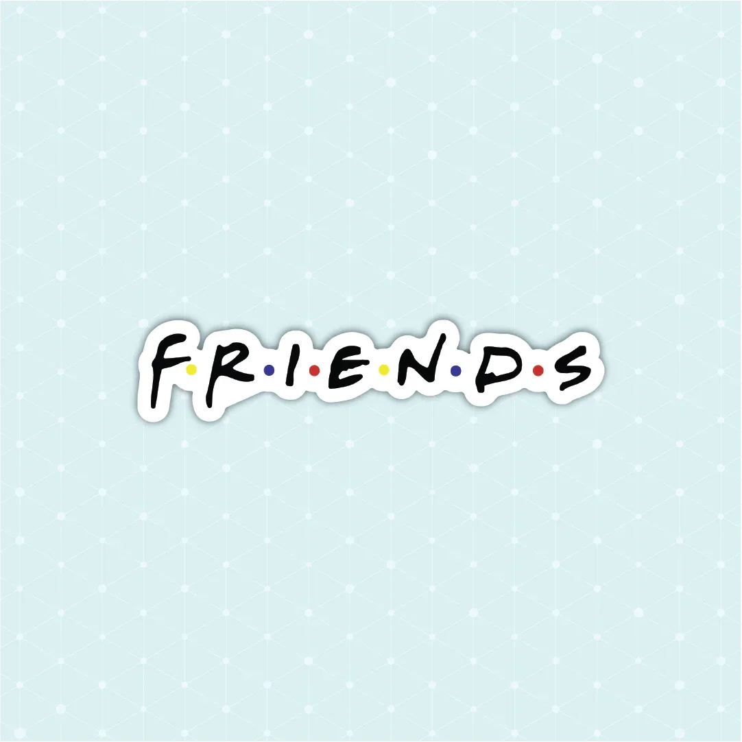 Friends Sticker - Luxe Magics