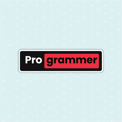 Programmer Sticker - Luxe Magics