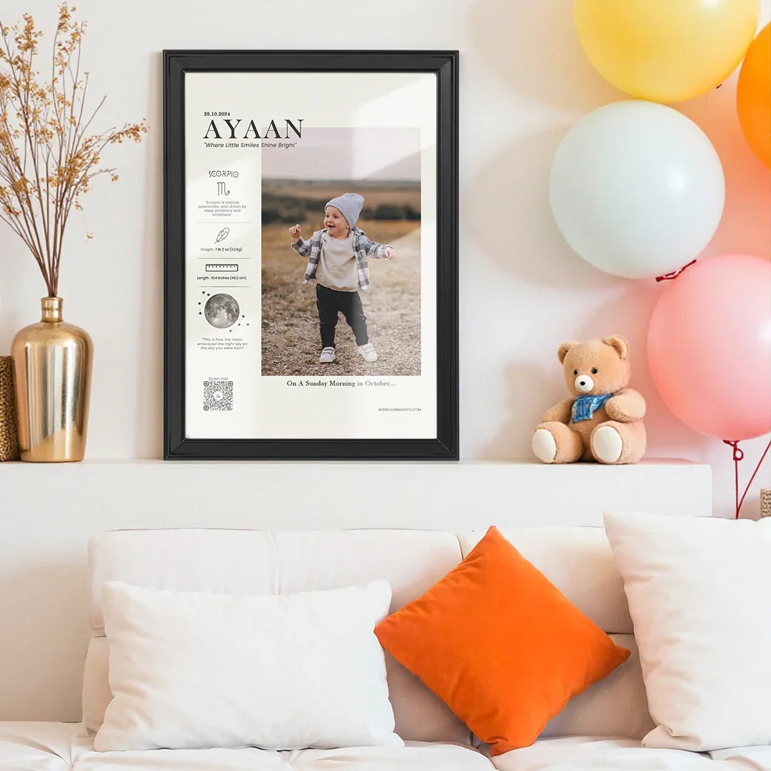 Baby’s First Moments AR Frame