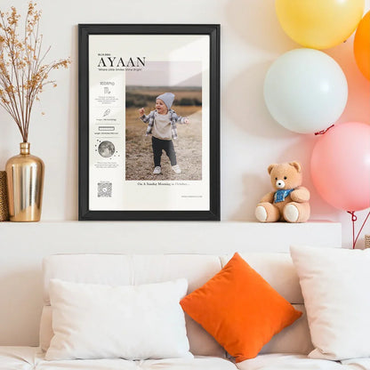 Baby’s First Moments AR Frame