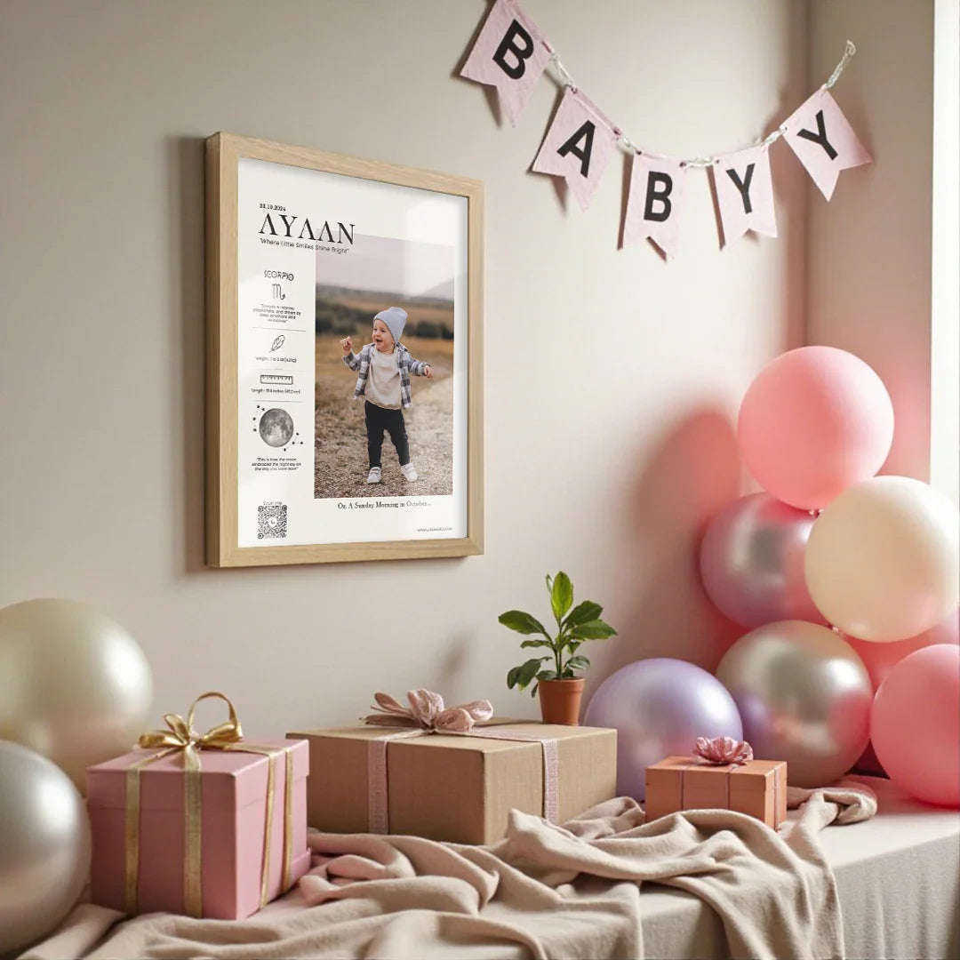Baby’s First Moments AR Frame