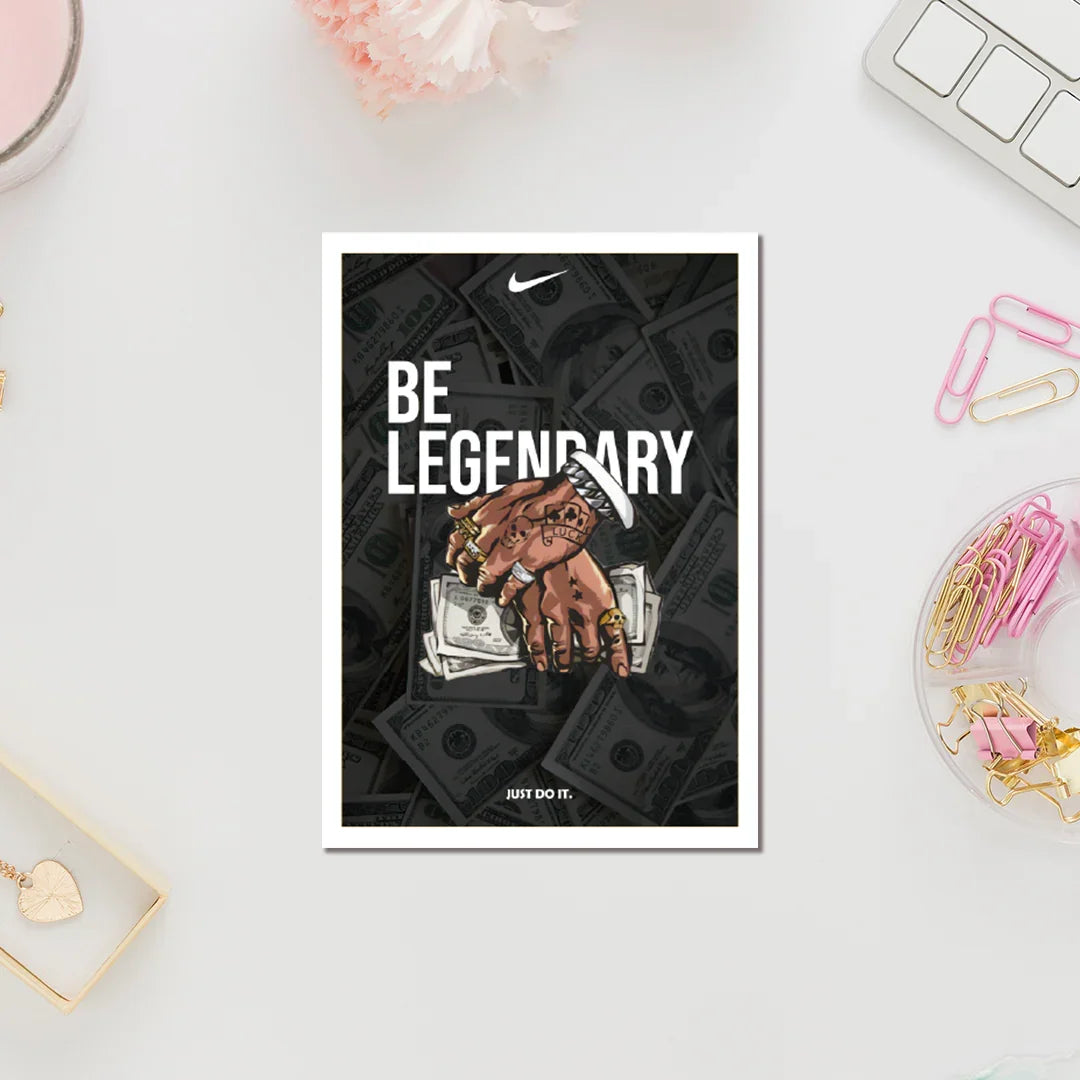 Be Legendary Fridge Magnet - Luxe Magics
