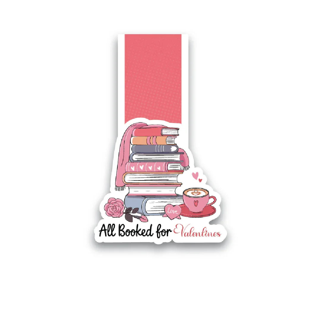 Booked Valentine Magnetic Bookmark - Luxe Magics