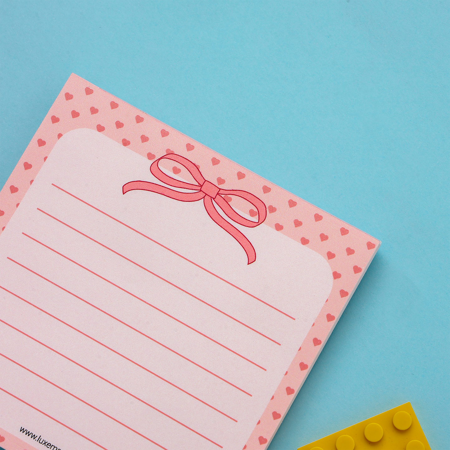 Coquette Bow Memo Pad