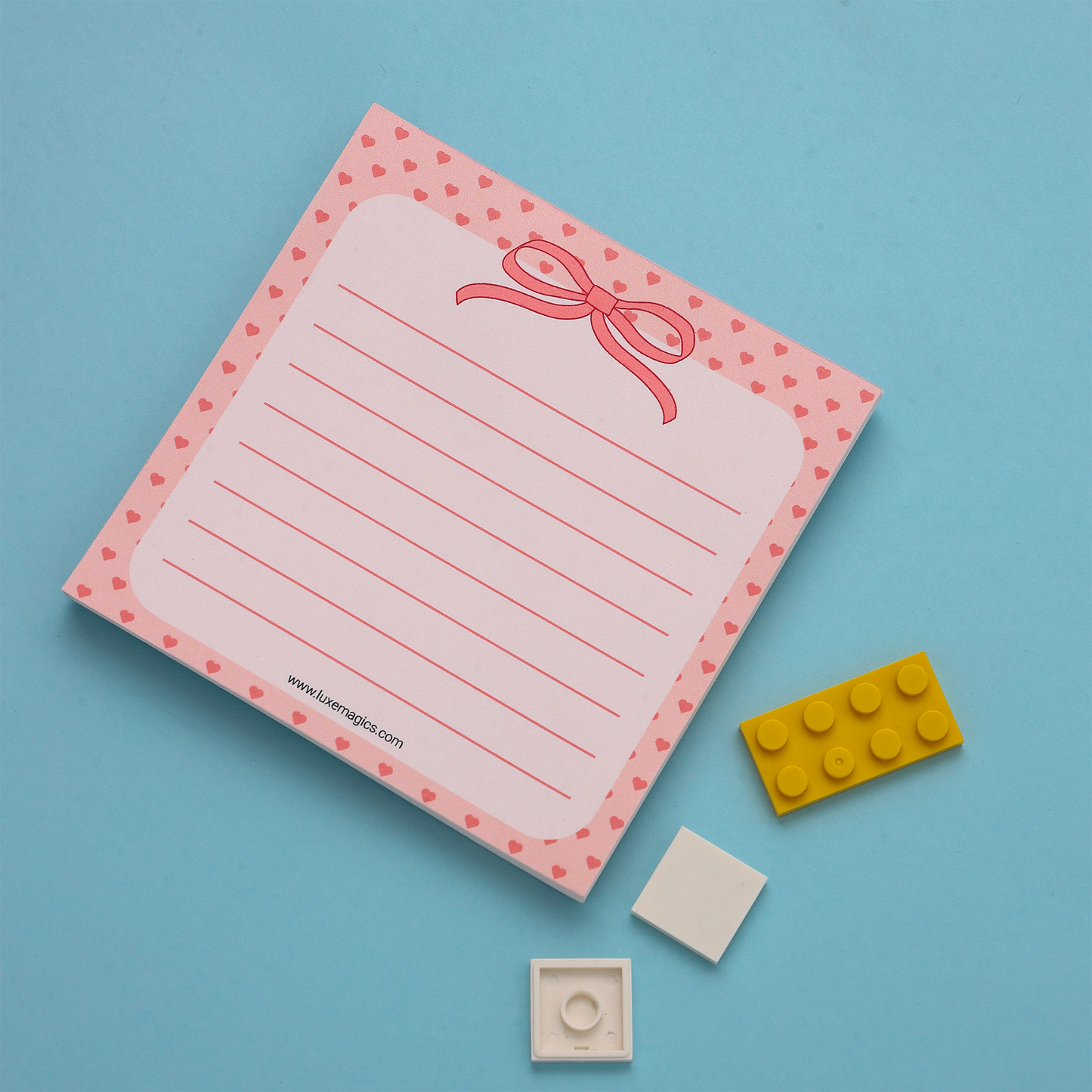 Coquette Bow Memo Pad