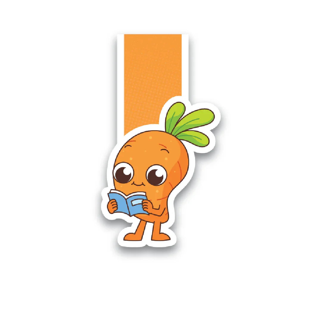 Curious Carrot Magnetic Bookmark - Luxe Magics