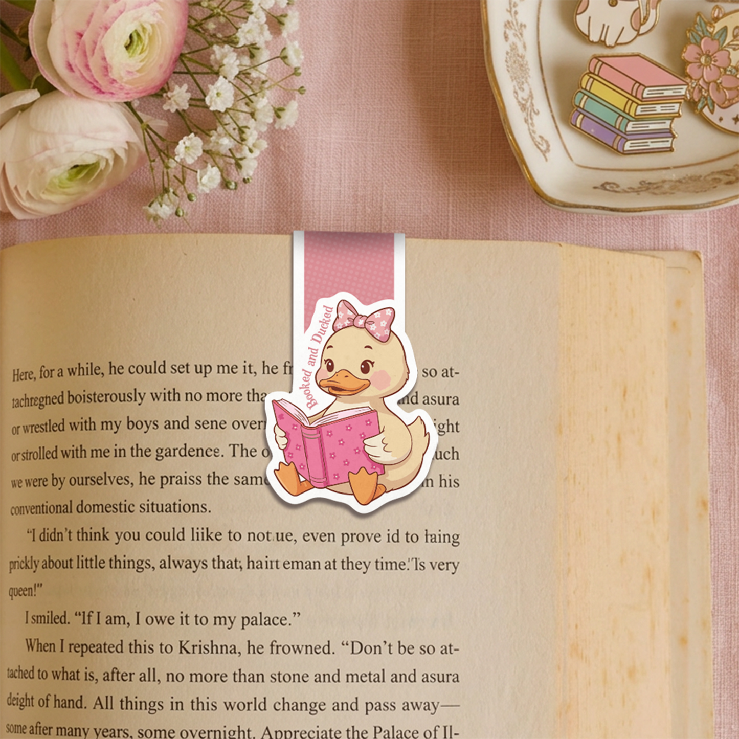 Coquette Reads Magnetic Bookmark Set - Set of 5