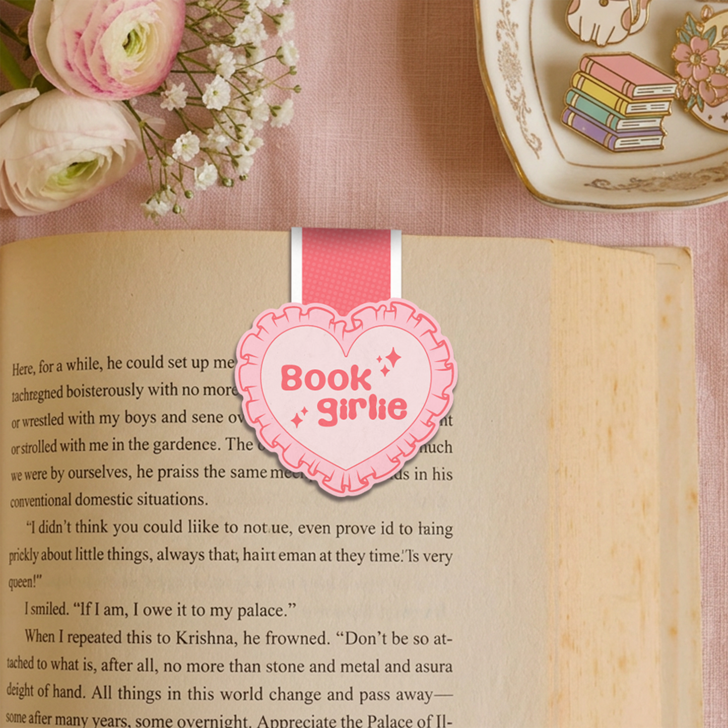 Coquette Reads Magnetic Bookmark Set - Set of 5