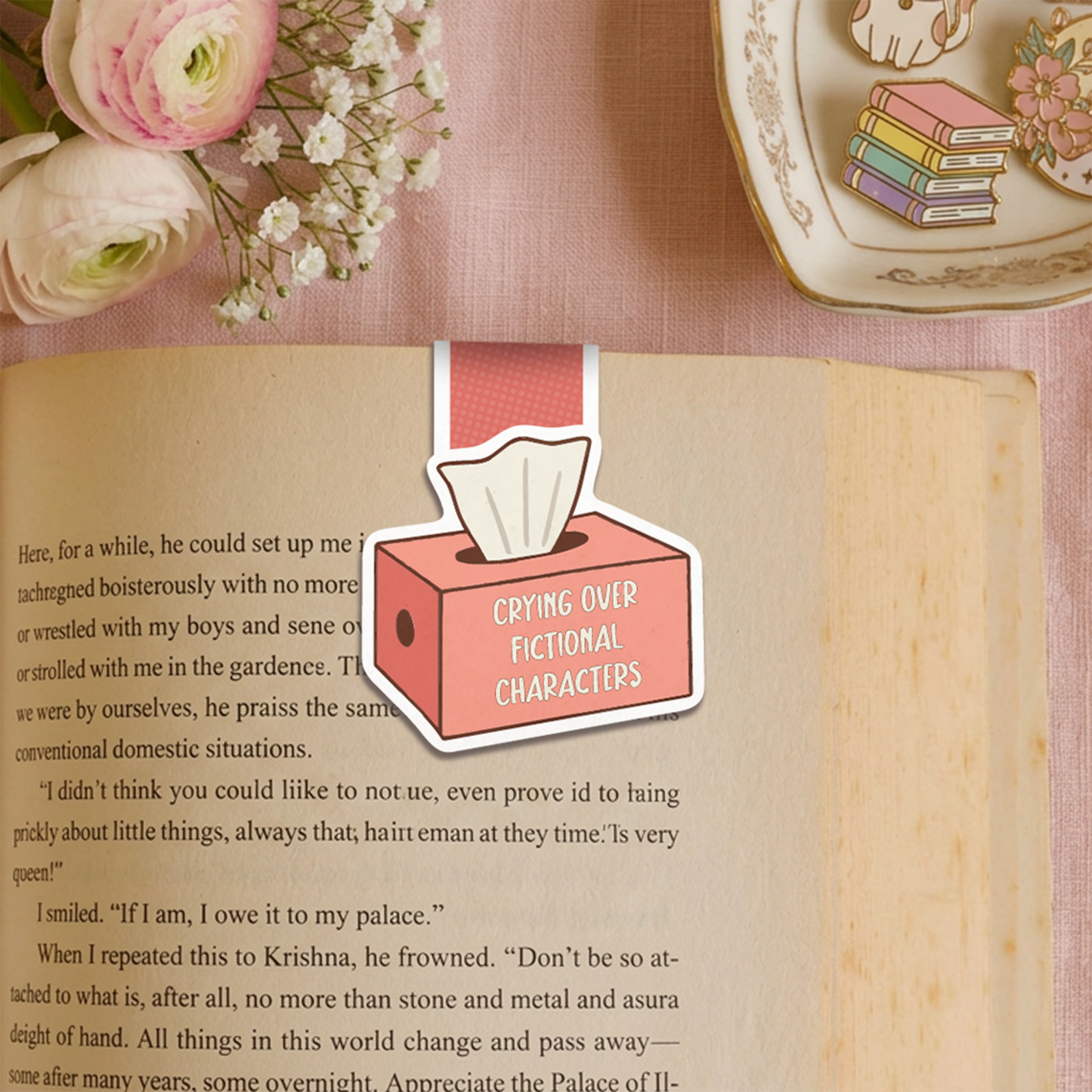 Coquette Reads Magnetic Bookmark Set - Set of 5