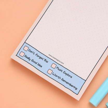 Don't Forget This Notepad