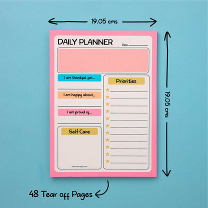 Gratitude & Priorities Daily Planner