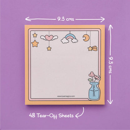 Dreamy Sky Memo Pad