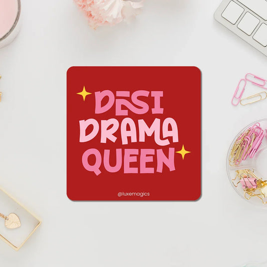 Desi Drama Queen Fridge Magnet - Luxe Magics