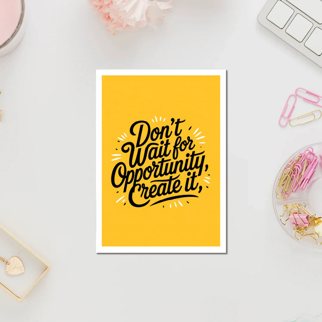 Don't Wait Fridge Magnet - Luxe Magics