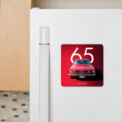 Ford Mustang-65 Fridge Magnet - Luxe Magics