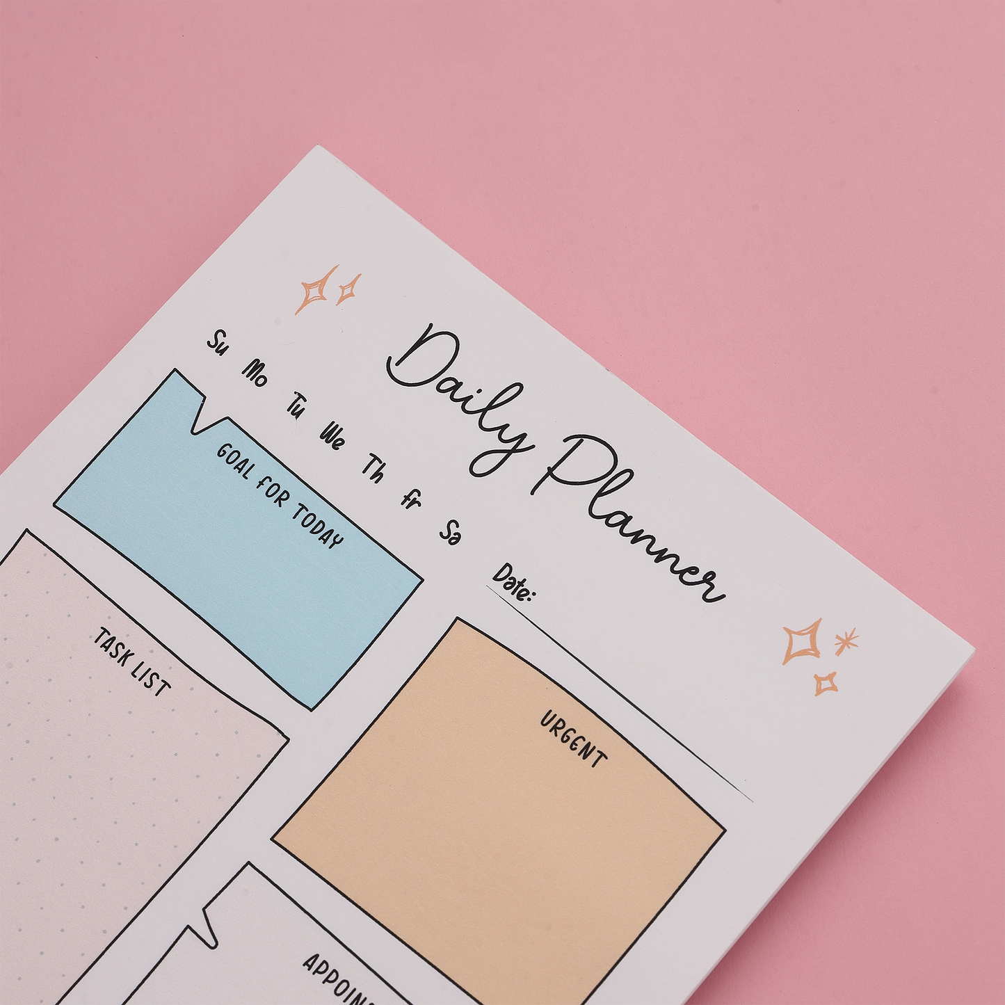 Goal & Task Daily Planner