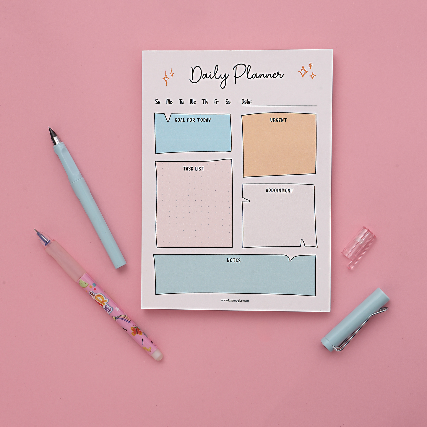 Goal & Task Daily Planner
