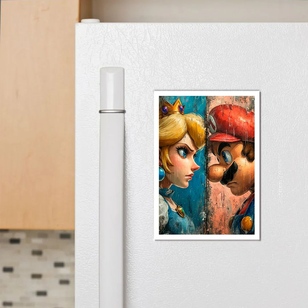 Game Face On Fridge Magnet - Luxe Magics