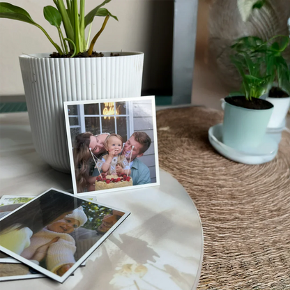 Custom Square Fridge Magnet - Luxe Magics
