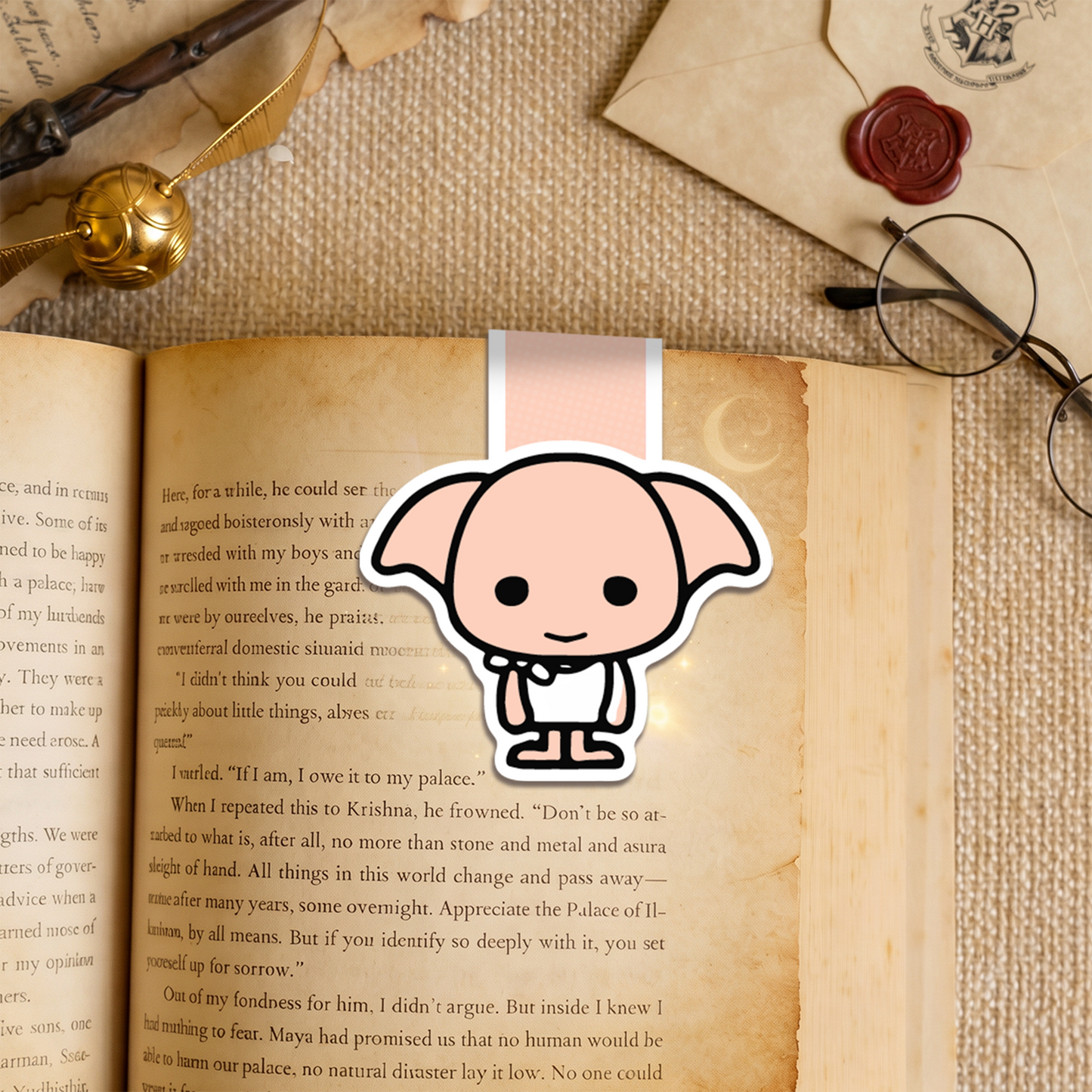 Harry Potter Collection Magnetic Bookmark Set - Set of 6