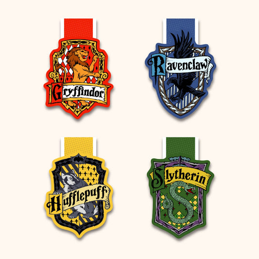 Hogwarts House Era Magnetic Bookmark Set - Set of 4