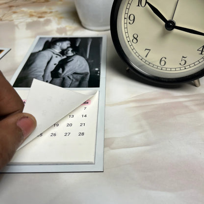 Photo Magnetic Strip Calendar