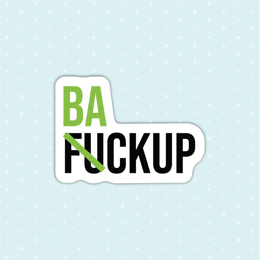Back UP Sticker - Luxe Magics