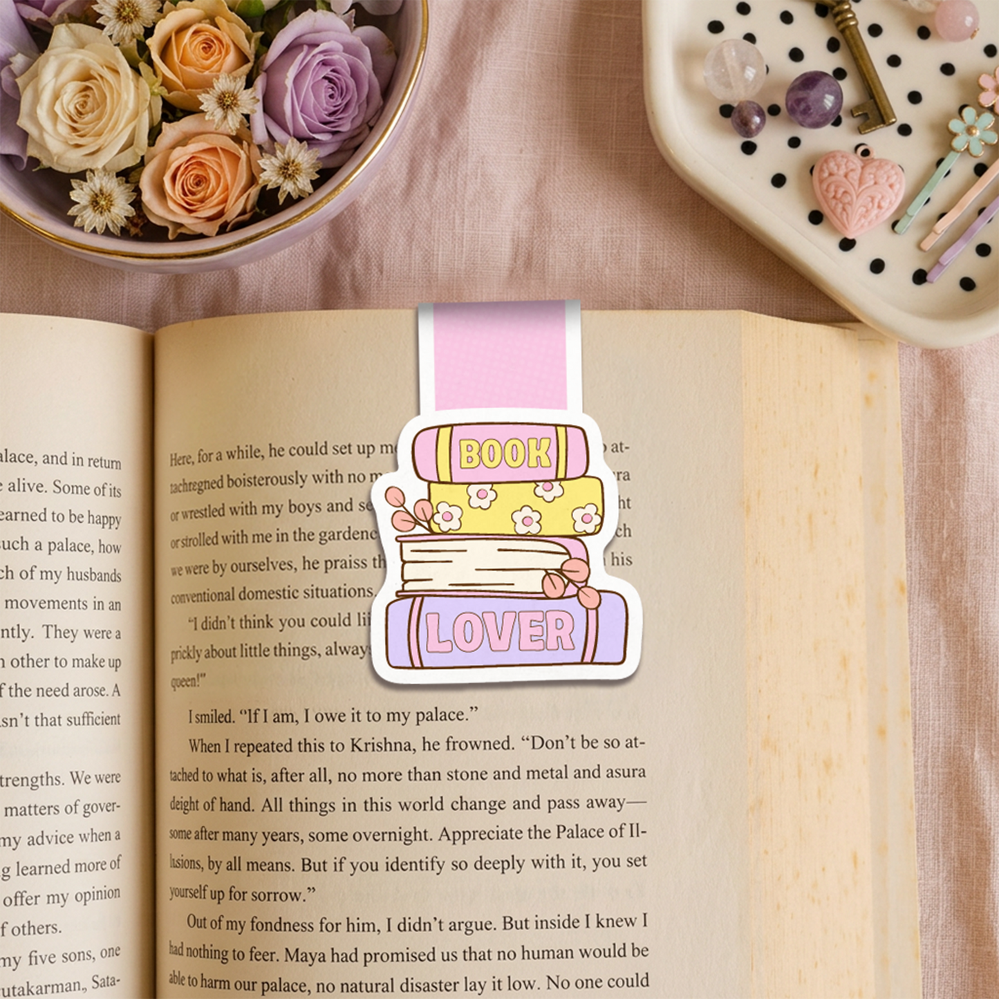 The Book Lover's Collection Magnetic Bookmark Set - Set of 6
