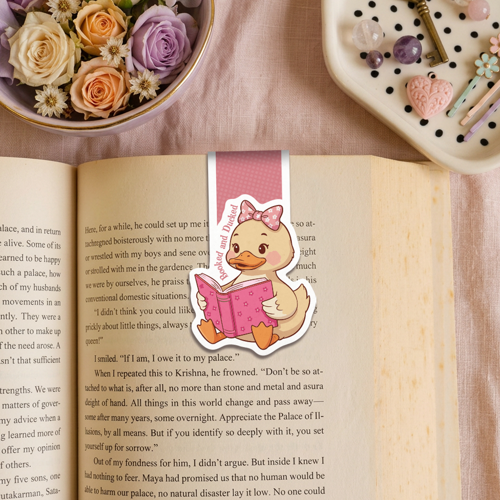 Booked & Icy Magnetic Bookmark - Set of 2