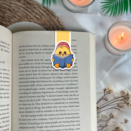 Chick Reader Magnetic Bookmark - Luxe Magics