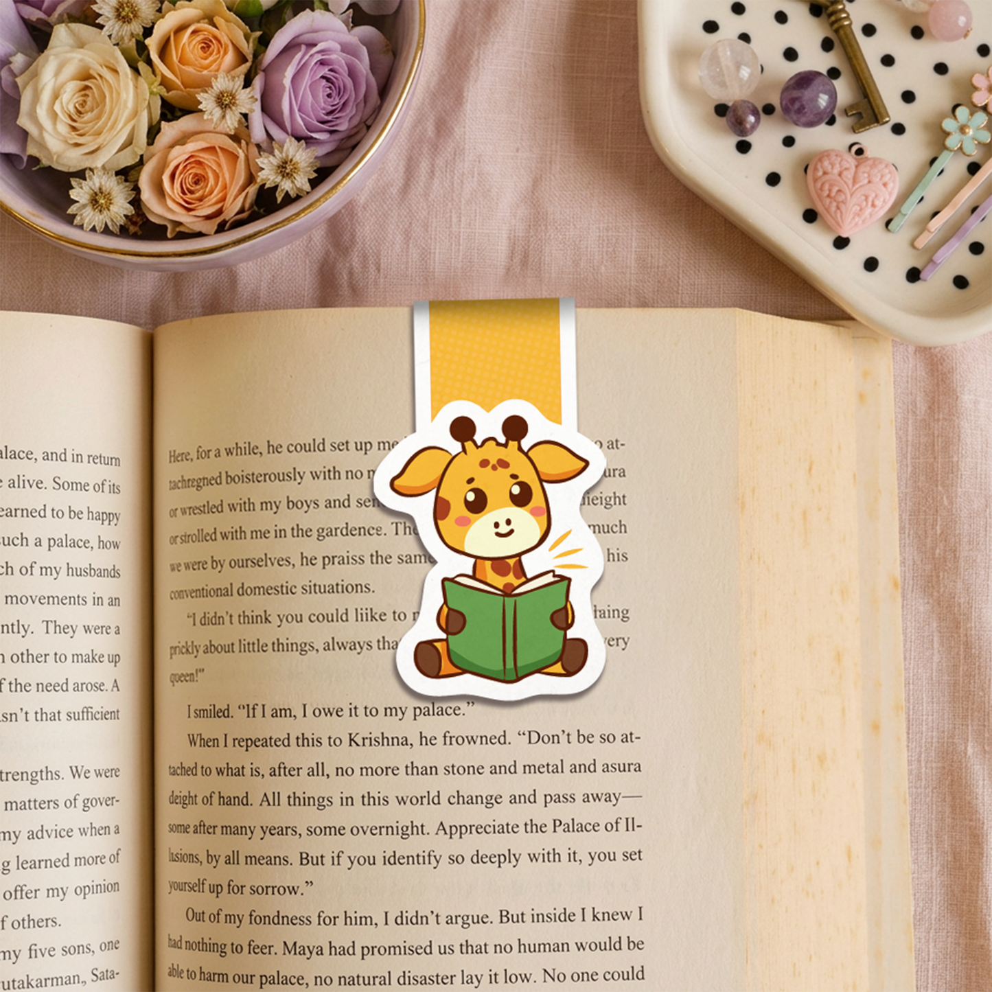 Cute Readers Magnetic Bookmark Set - Set of 5
