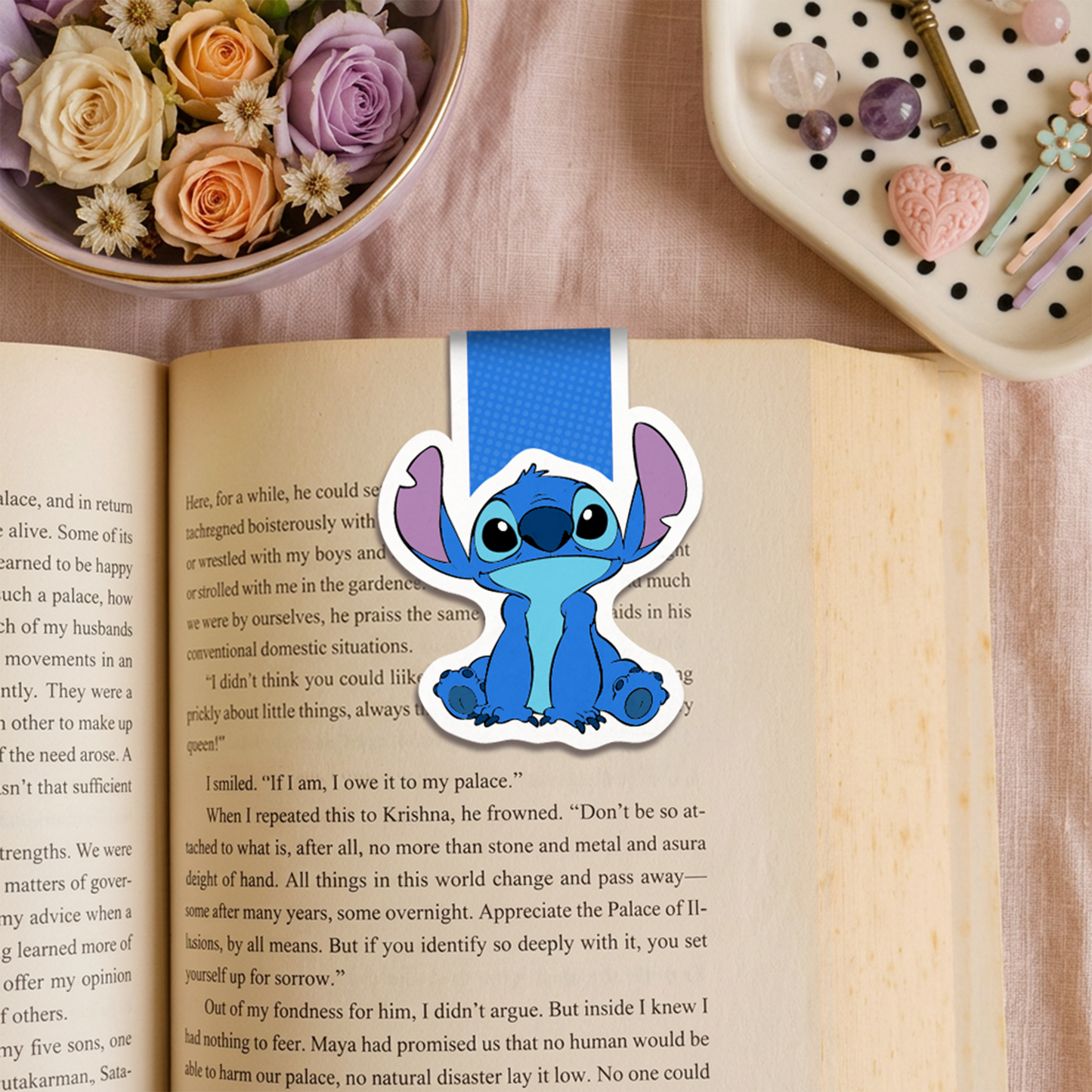 Stitch & Friends Magnetic Bookmark - Set of 3