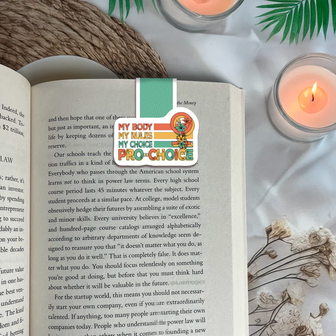 My Body Pro Choice Magnetic Bookmark