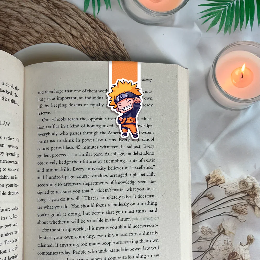 Naruto Magnetic Bookmark - Luxe Magics