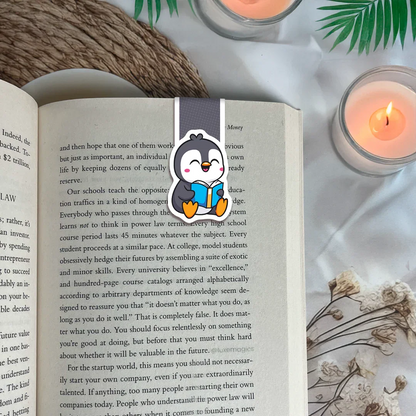 Penguin Magnetic Bookmark - Luxe Magics