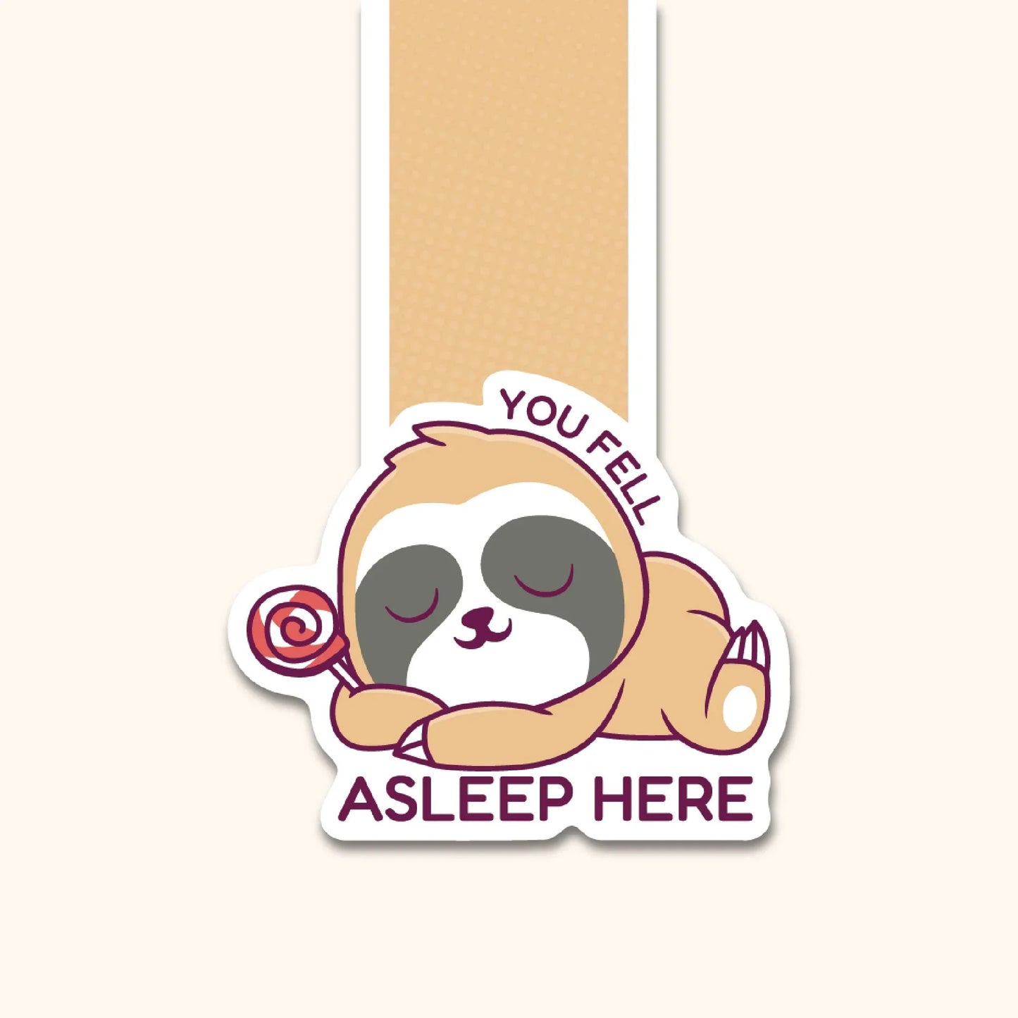 You Fell Asleep Here Magnetic Bookmark