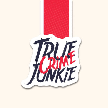 True Crime Junkie Magnetic Bookmark