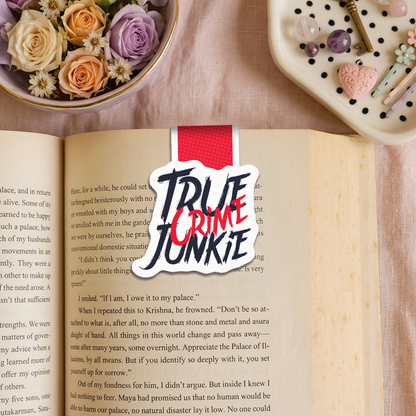 True Crime & Sheriff of Fiction Magnetic Bookmark - Set of 2