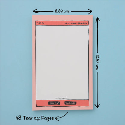 Mind Mess Final.docx Notepad
