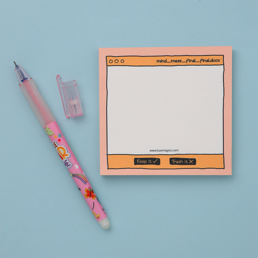 Mind Mess Final Final Memo Pad